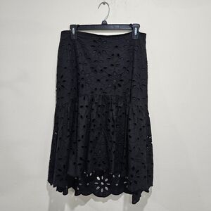 Ann Taylor Eyelet Skirt